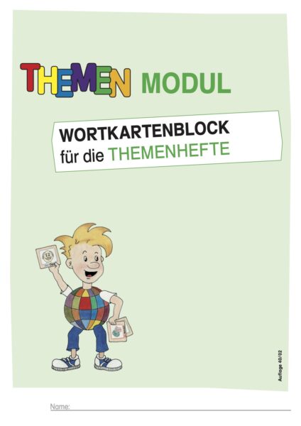 Wortkartenblock Themen-Modul